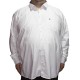 Camasa barbateasca maneca lunga alba cu imprimeu