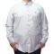 Camasa  barbateasca maneca lunga alba cu imprimeu  