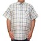 Camasa barbateasca maneca scurta in carouri multicolore clasic