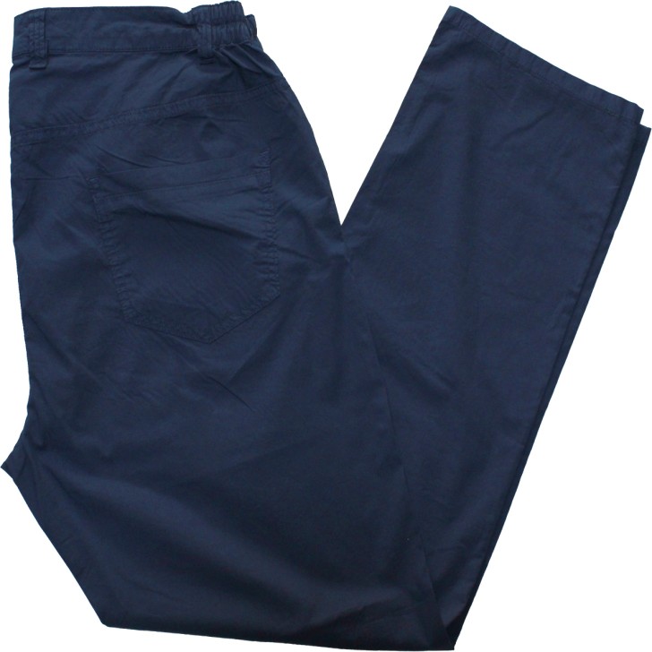 Pantaloni subtiri albastru inchis