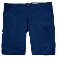 Pantaloni trei sferturi albastru clasic