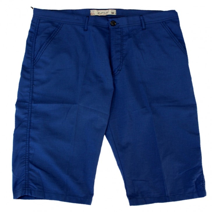 Pantaloni trei sferturi albastru