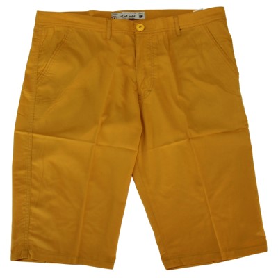 Pantaloni trei sferturi galben