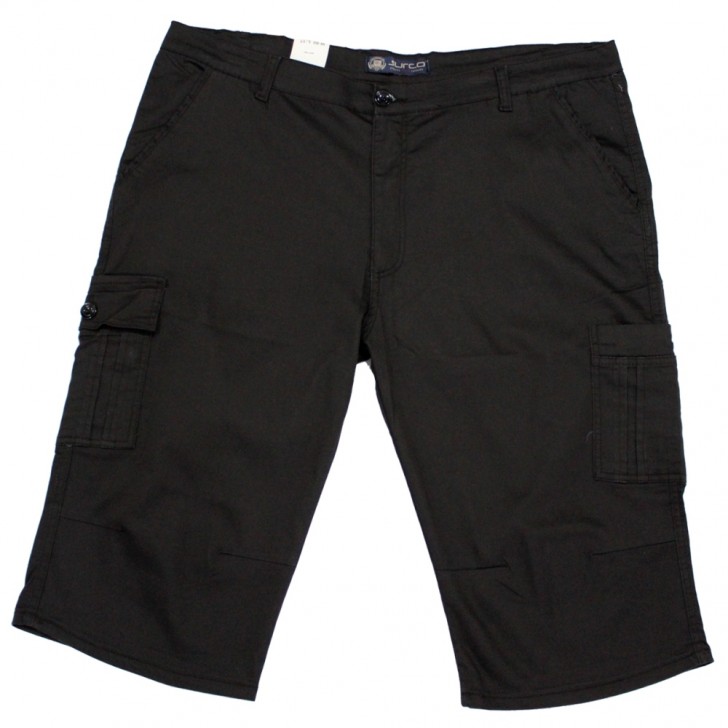 Pantaloni trei sferturi negru clasic