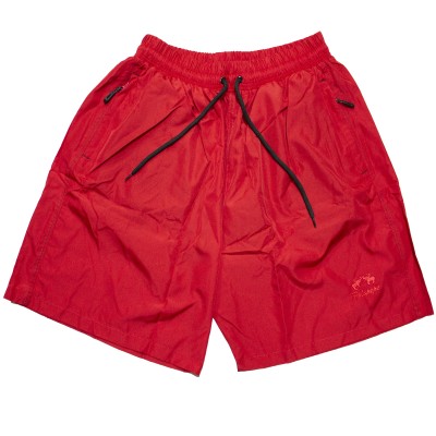 Pantaloni scurti din fas rosu