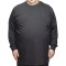 Bluza barbatesca negru la baza gatului