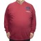 Bluza barbatesca rosie cu anchior si cu imprimeu