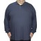 Bluza barbatesca bleumarin cu guler