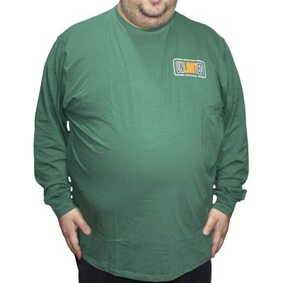Bluza barbatesca verde la baza gatului
