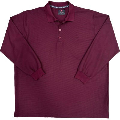 Bluza barbatesca visinie cu guler