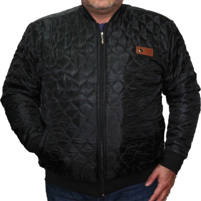 Geaca de iarna barbati neagra matlasata