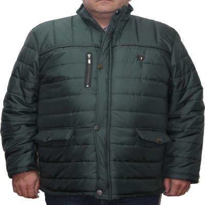 Geaca barbati de iarna verde din fas calduroasa