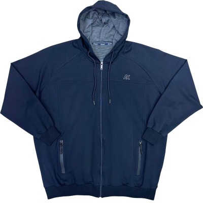 Bluza bleumarin pentru barbati cu gluga, croiala clasica