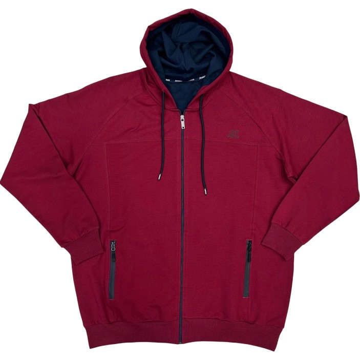 Bluza visinie pentru barbati cu gluga, croiala clasica