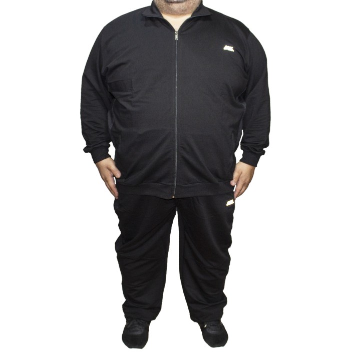 Trening barbatesc negru, croiala clasica