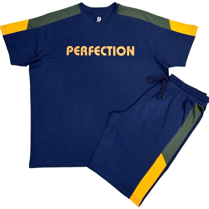 Compleu barbatesc bleumarin-verde