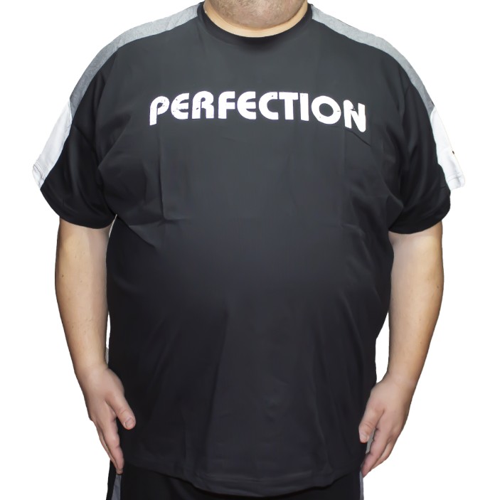 Compleu barbatesc negru-alb