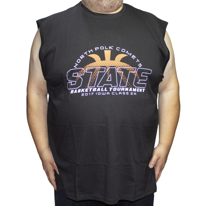 Maieu negru cu imprimeu croiala clasica