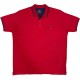 Tricou barbatesc polo rosu, croiala clasica