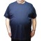 Tricou barbatesc bleumarin simplu, croiala clasica