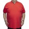 Tricou barbatesc polo rosu, croiala clasica